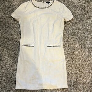 Ann Taylor White Lightweight Dress